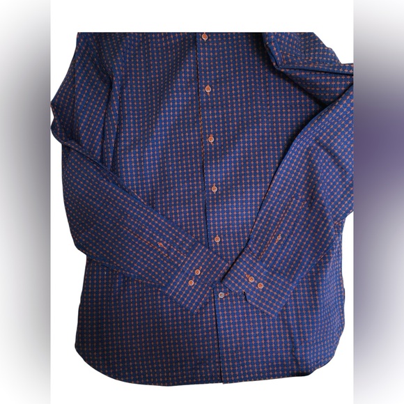 Men’s casual shirt 100% cotton. Size XL. Color blue. Williams and Kent., - Picture 2 of 5